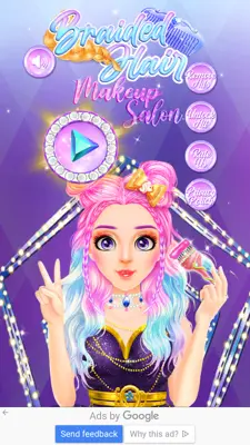 Makeup Game- Hair Salon Artist android App screenshot 0